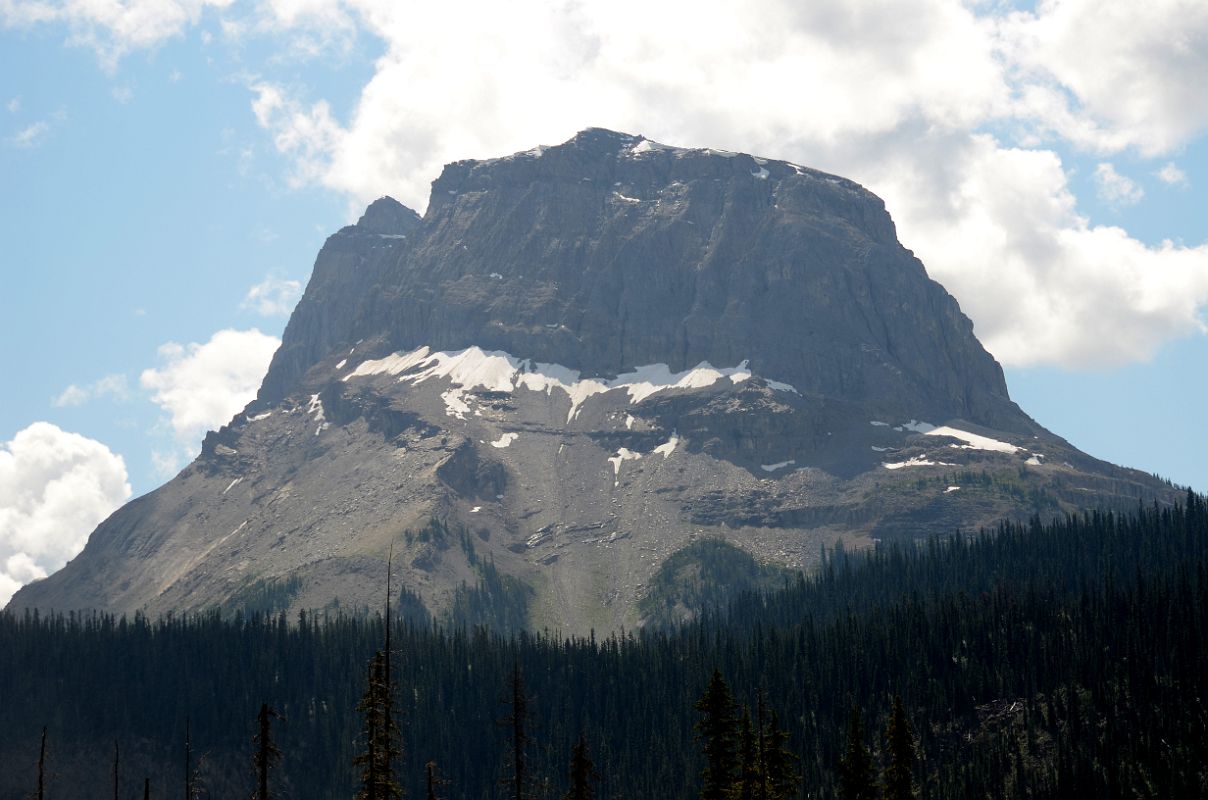 24 Wapta Mountain From Takakkaw Falls In Yoho